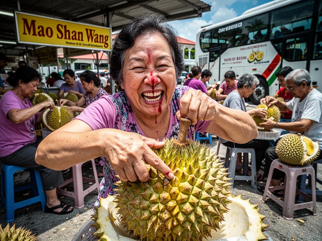 National Emergency Declared As Aunties Sniff Durian Arses Publicly