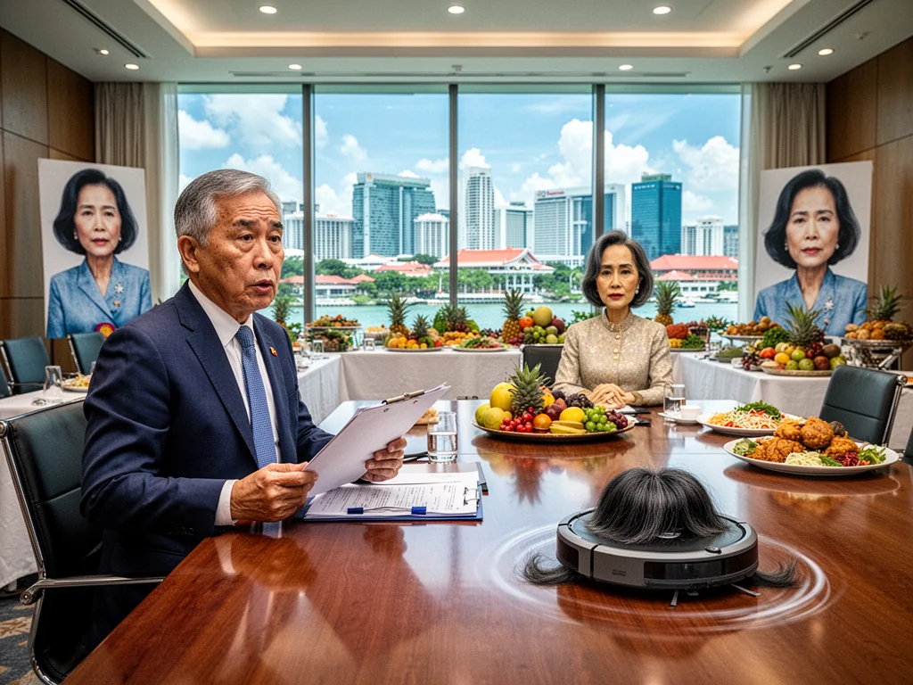 ASEAN Envoy To Negotiate With Aung San Suu Kyi’s Taxidermied Corpse