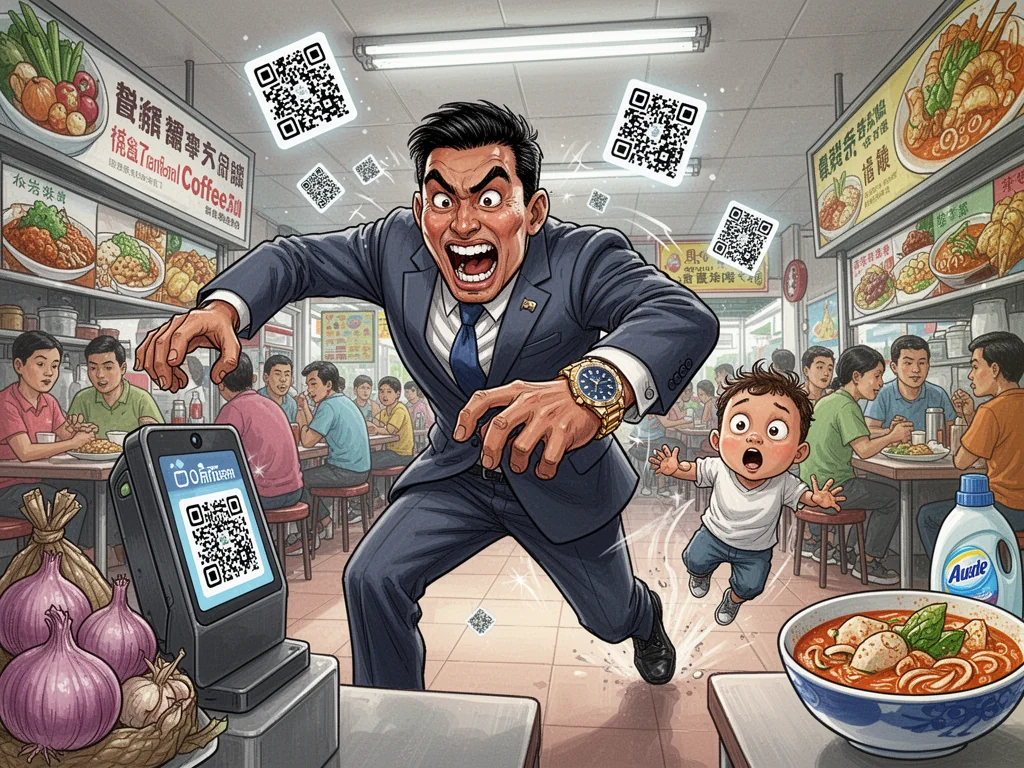 Singapore Millionaires Brawl Over Five-Dollar CDC Vouchers