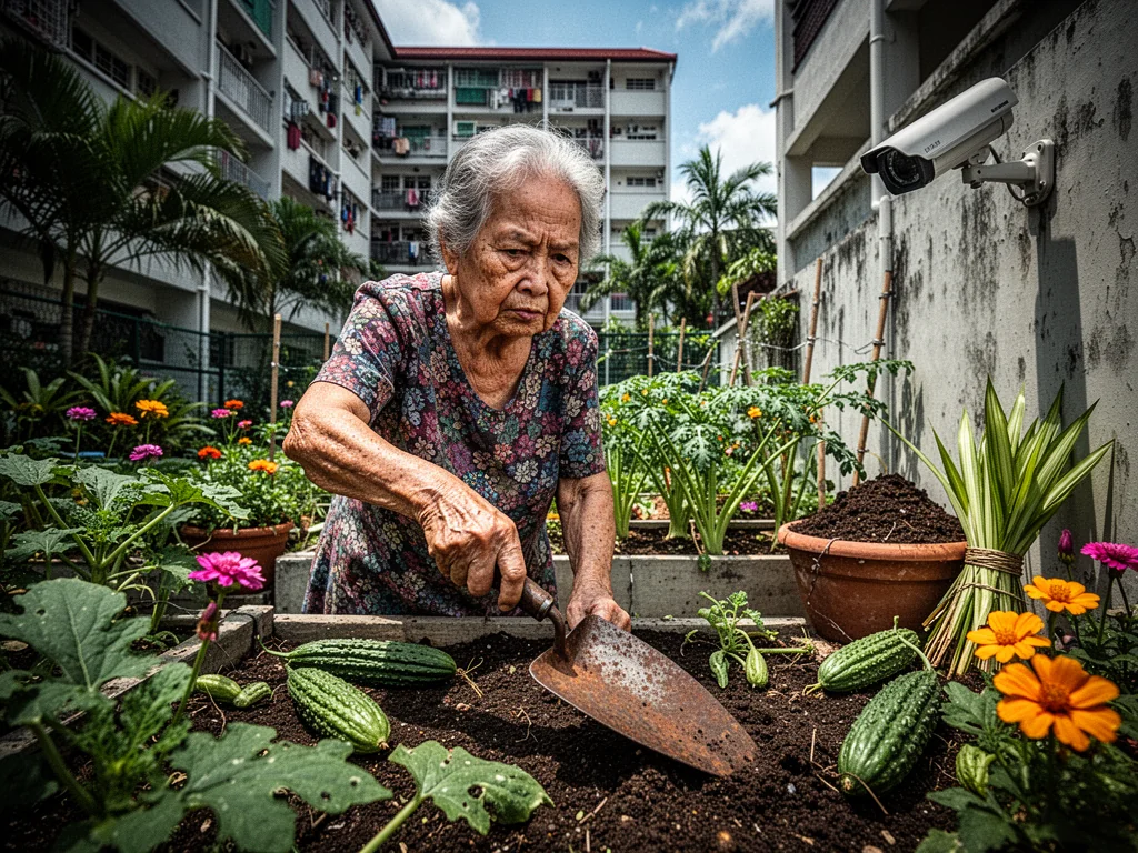 Singapore HDB Gardens Become New Combat Zones For Bloodthirsty Aunties