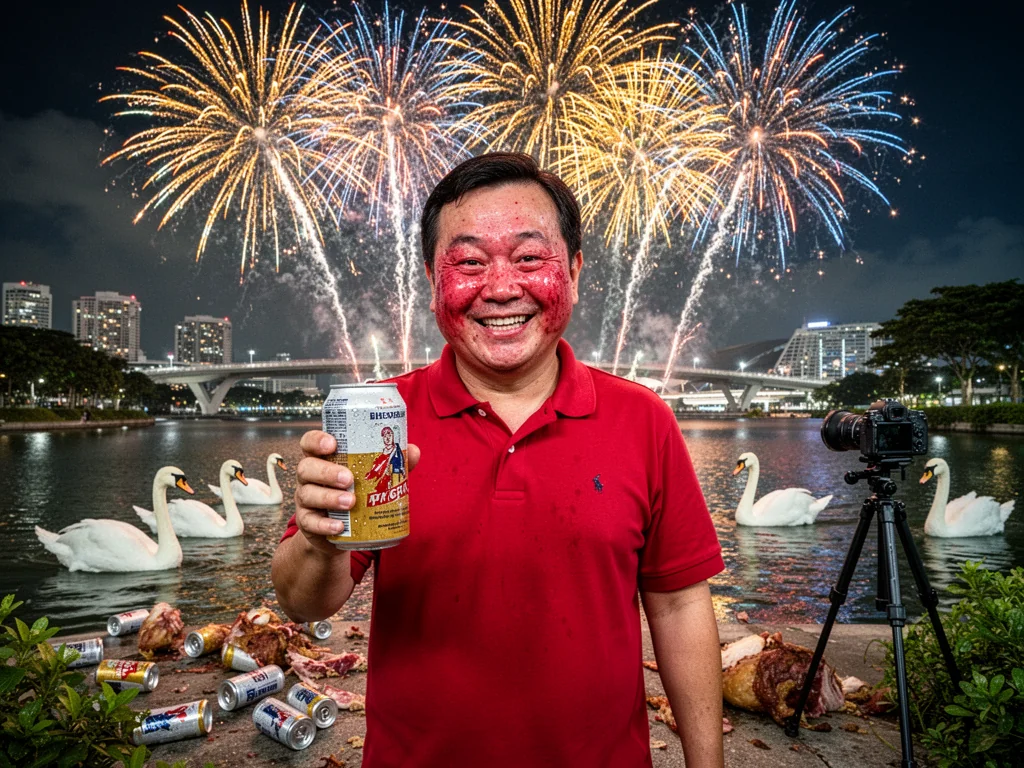 NParks Declares Drunken National Day Revelers Singapore’s Deadliest Pest