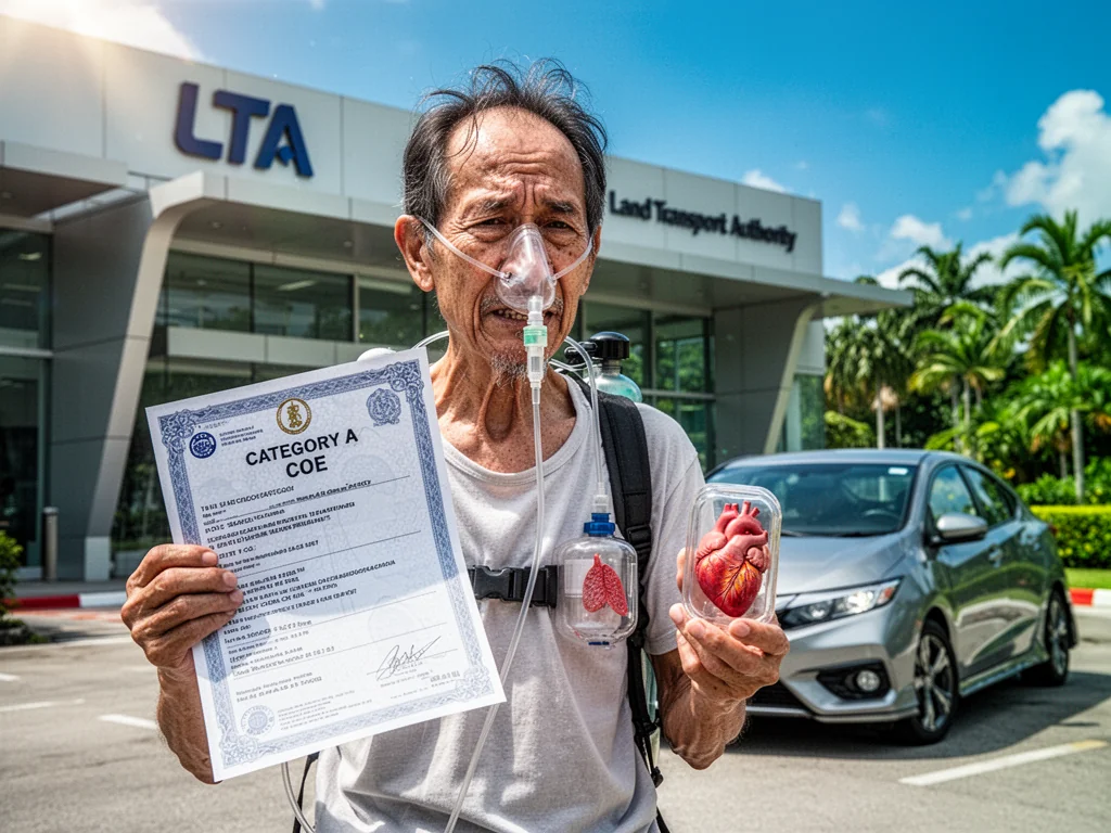Singaporean Sells Both Lungs To Afford COE For 2012 Toyota