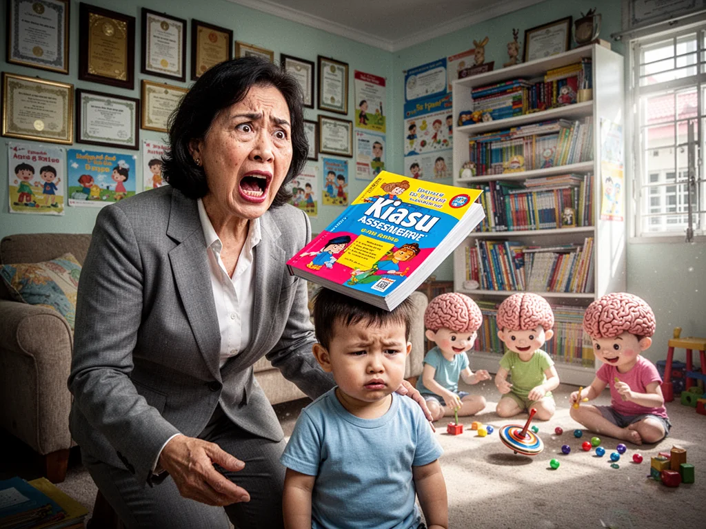 Kiasu Parents Relieved Neighboring Kids Too Stunted To Pass PSLE