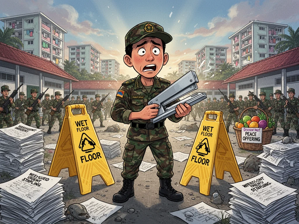 MINDEF: $20 Billion Hardware Won’t Fix Your Son’s General Incompetence