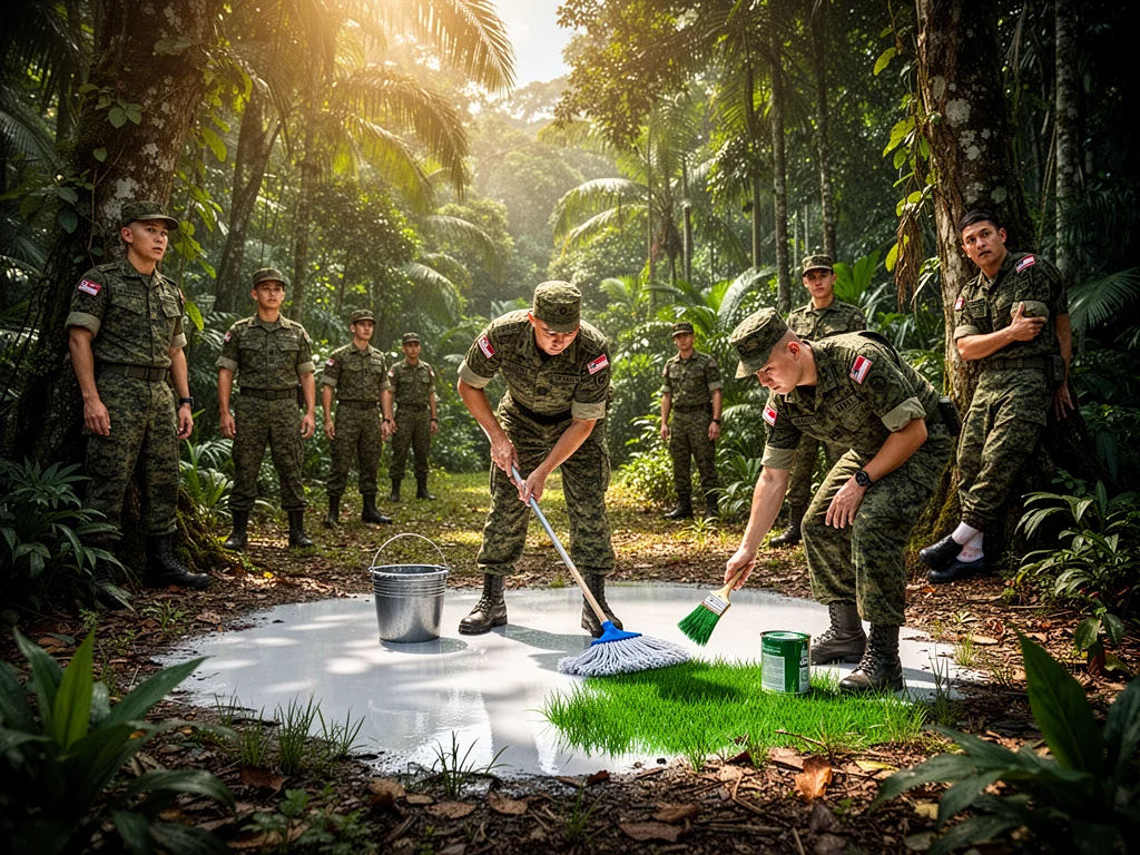 SAF Unit Declared Combat-Ready After Cleaning Same Toilet 4,000 Consecutive Times