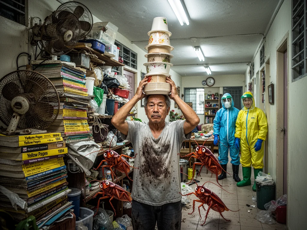 Sinkie Claims 4,000 Rotting Newspapers Are ‘Strategic Asset Diversification’