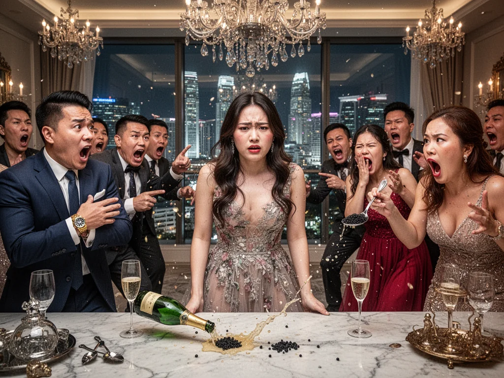 Singaporean Socialites Horrified As Party Secret Reveals Functional Libido