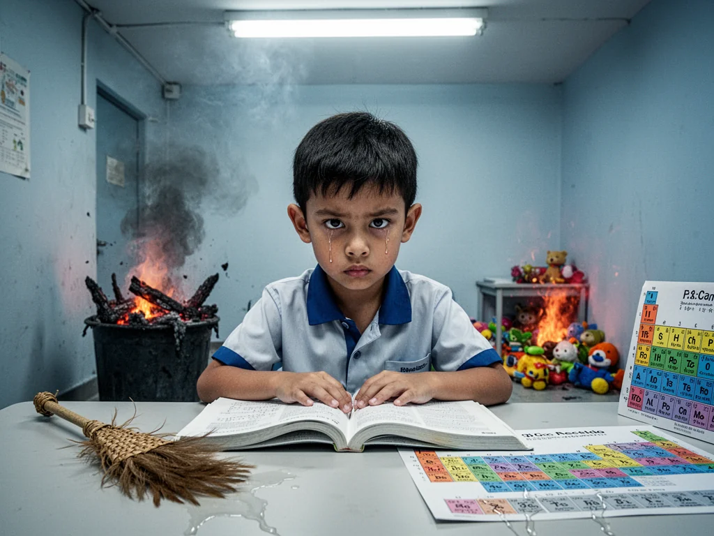Singaporean Mother Thrilled Son’s Mental Breakdown Fits Tuition Schedule