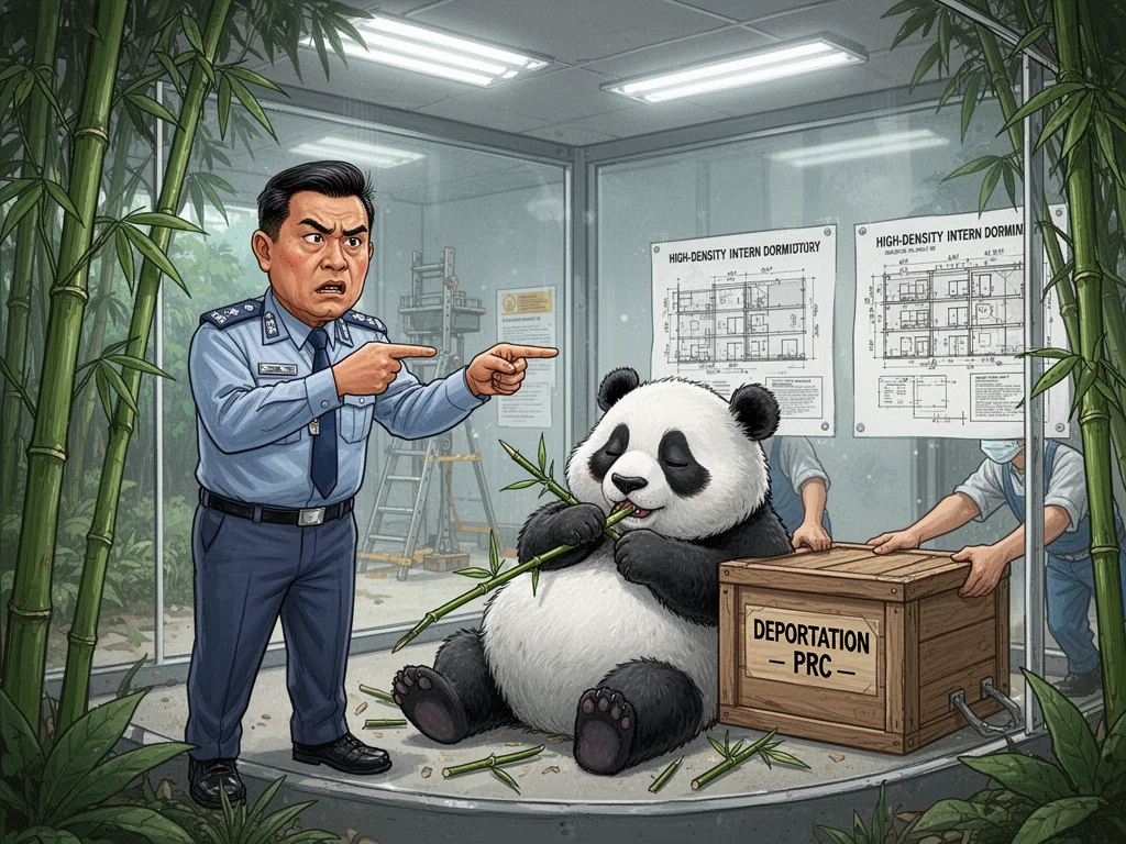 Mandai Deports Panda Cub For Failing To Meet GDP Targets