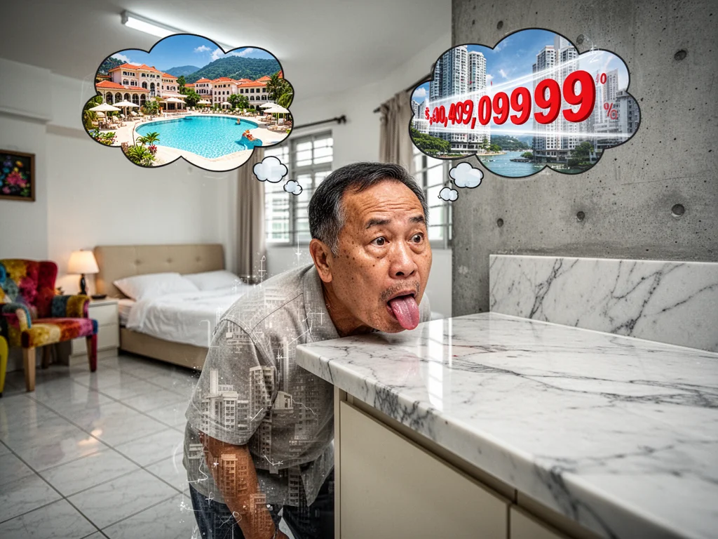 Sinkie Successfully Retires Inside Living Room Wall of Resale Flat