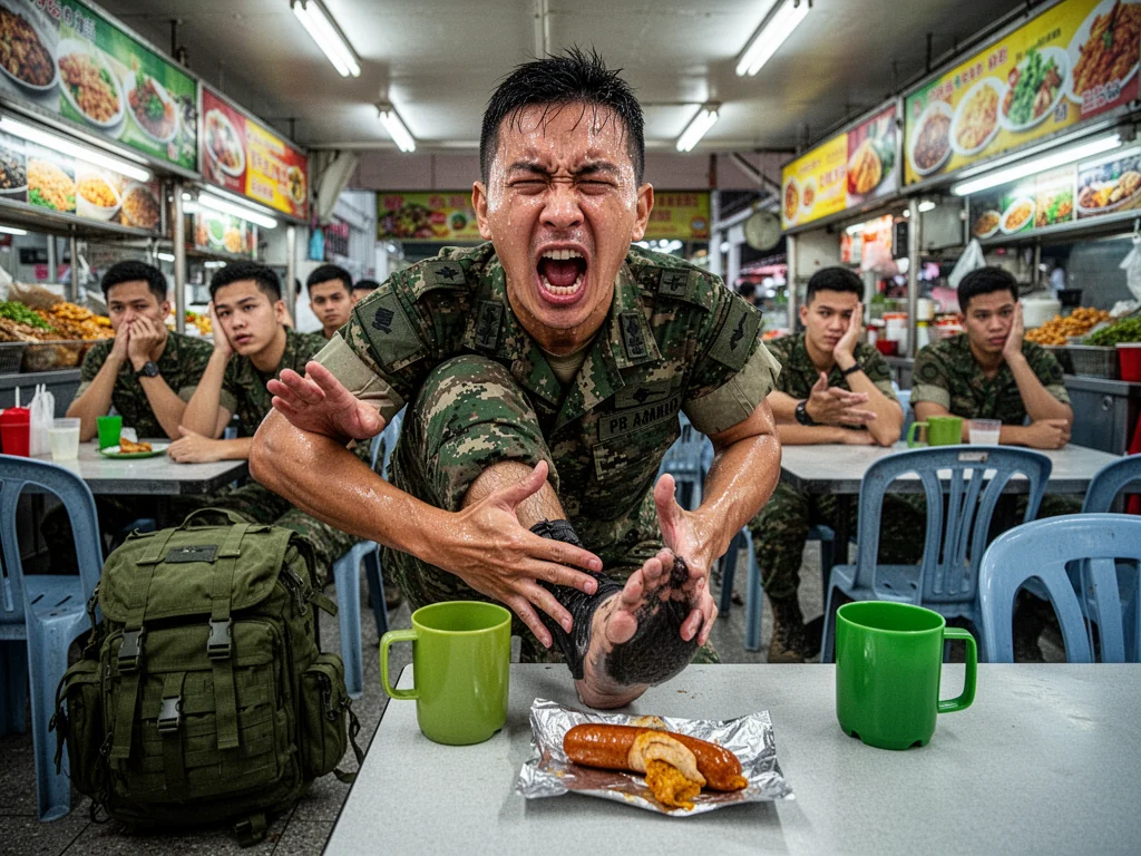 Local Infantry Fuckwit Compares 24km Route March To Literal Trench Warfare