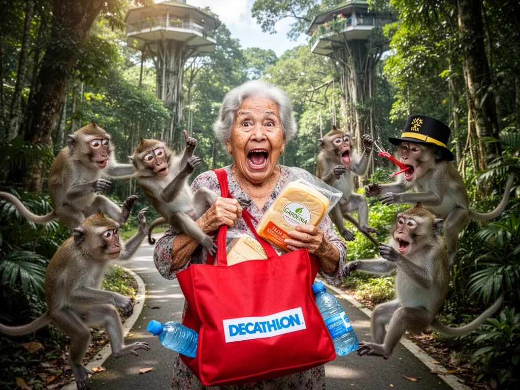 MacRitchie Macaques Officially Classified As Singapore’s New Ruling Elite